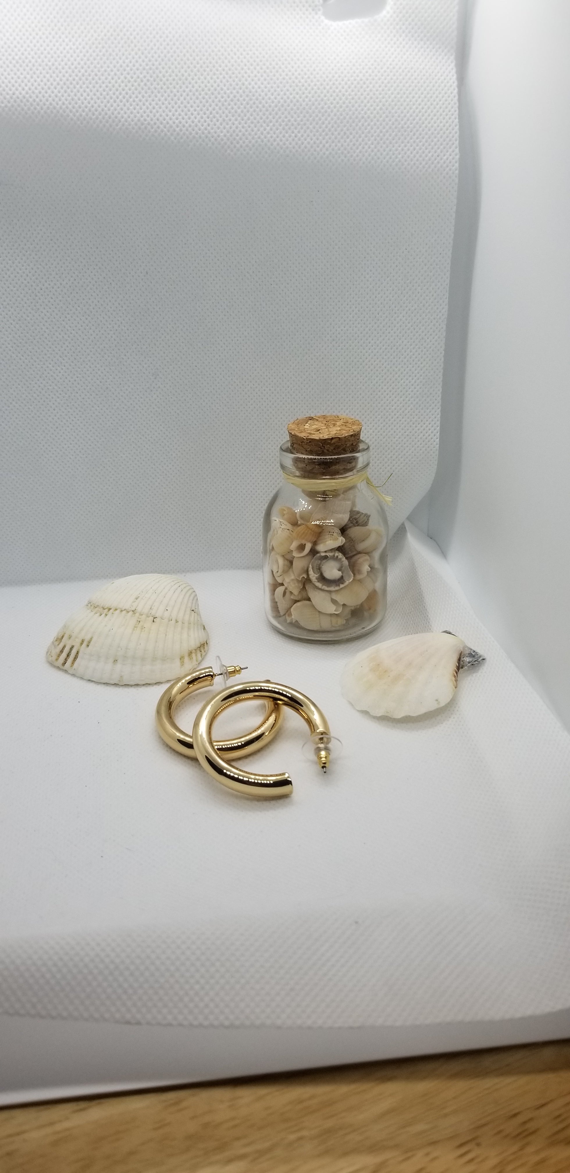 Jazmine hoop earrings