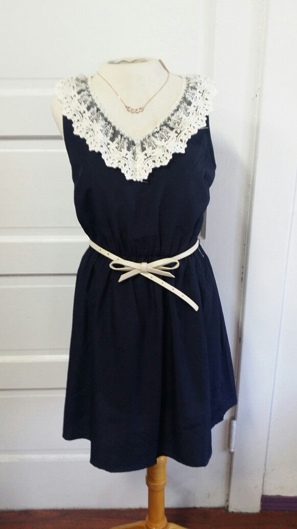 Navy Blue Dress